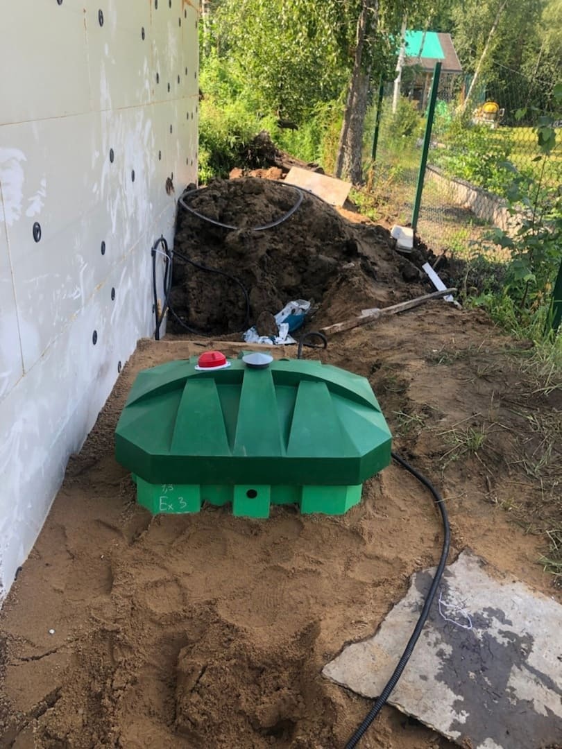 Септик Mezler aero 5 un, компрессорная